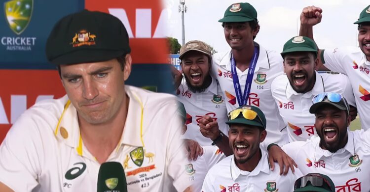 “Bangladesh Outplayed Us,” Says Pat Cummins After Australia’s Historic Test Loss At Darwin