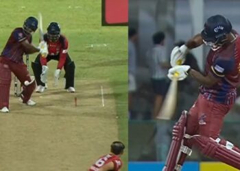 CPL 2026- Ex-LSG Cricketer Smashes Ball Out Of The Stadium, Fans Got Awestruck