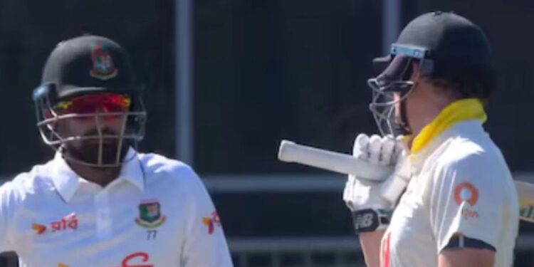 “Just Bat,” Litton Das Gives It Back To Steve Smith As Bangladesh Humiliates Australia In 1st Test