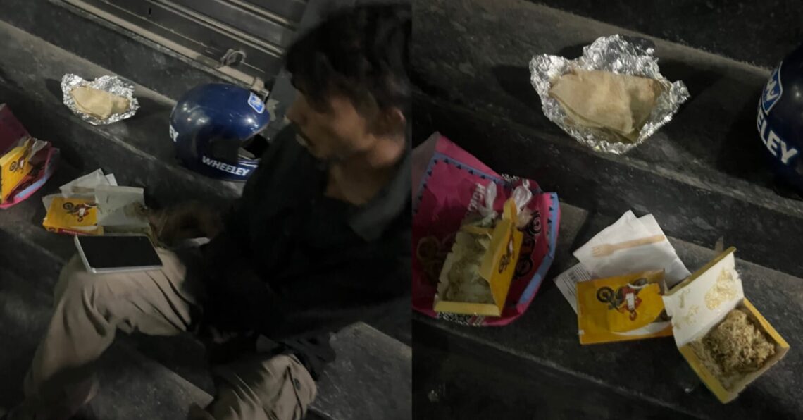 Delhi Man Tracked His Zomato Order, Only To Find 2 Strangers Eating His Dinner 1 Delhi Man Tracked His Zomato Order, Only To Find 2 Strangers Eating His Dinner