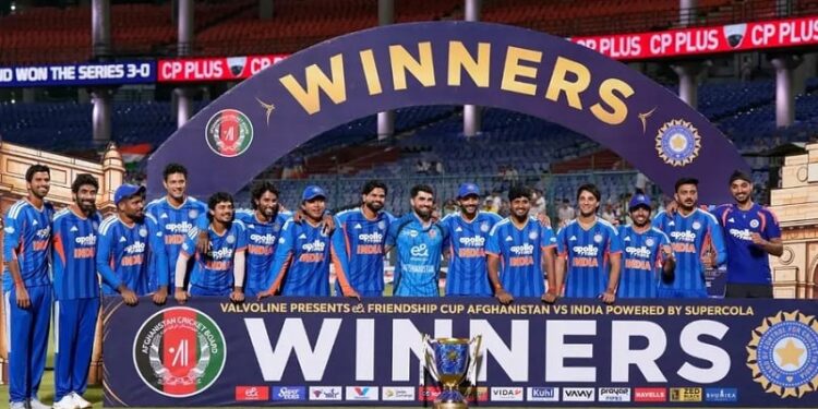 India Create T20I History, Men In Blue Achieve Rare 100-Run Record In 3rd T20I Vs Afghanistan