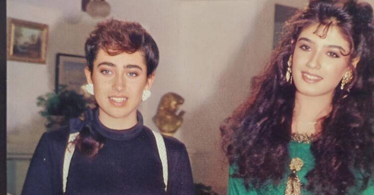 Raveena Tandon Reveals How She &Amp; Karisma Kapoor Became Friends During Andaz Apna Apna 1 Raveena Tandon Reveals How She & Karisma Kapoor Became Friends During Andaz Apna Apna