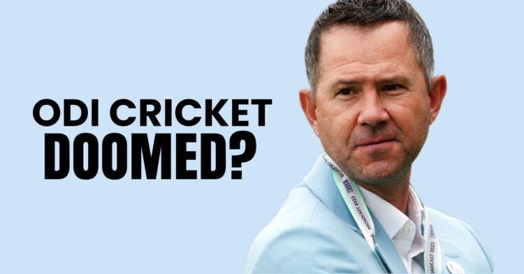 Ricky Ponting Shares Scary Prediction For Odis, Says He Is Not Happy With How Things Are Going 1 “It’s Disrespectful,” Joe Root Defends Pakistan After His Team Demolished Pak In 2 Tests