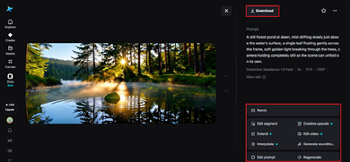 Creating Calm Meditation Scenes From Text Prompts 4 Step 3 Refine the pace and export