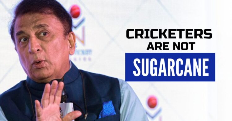 Sunil Gavaskar’s Warning To Icc, “Indian Players Aren’t Sugarcane To Be Squeezed Dry” 1 Sunil Gavaskar’s Warning To ICC, “Indian Players Aren’t Sugarcane To Be Squeezed Dry” - RVCJ Media