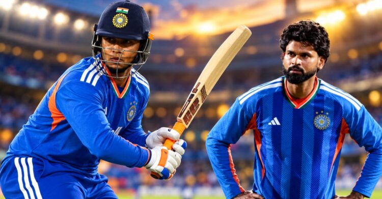 Shreyas Iyer Left Speechless As Abhishek &Amp; Vaibhav Smashed 100 Runs In 5 Overs Vs New Zealand 1 Shreyas Iyer Left Speechless As Abhishek & Vaibhav Smashed 100 Runs In 5 Overs Vs New Zealand - RVCJ Media