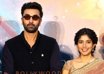 Ramayana release date: Ranbir Kapoor and Sai Pallavi at a Ramayana event